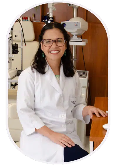 Dra. Bruna Zaniboni em consultório
